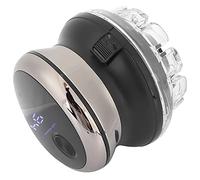 Hair Trimmer, Steel Electric Head Hair Shaver Waterproof with Caliper USB Cable Cleaning Brush for Men for Home for Barber Shop