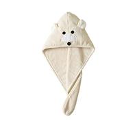 Hair Turban Adult Children's Hair Towel Microfibre Hair Drying Towel with Button Headscarf Quick-Drying Absorbent Hair Drying Towel Girls Women Swimming Cap Panda Towel for Shower Salon Bathroom