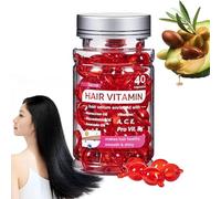 Hair Vitamin Oil Capsules, Hair Serum Capsules, Hair Vitamin Oil, Hair Treatment Serum, Moroccan Hair Care Capsule, Enriched with Moroccan Macadamia Avocado Oils, Leave-In Hair Treatment