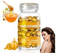 Hair Vitamin Serum Capsule Enriched with Moroccan Macadamia Avocado Oils Vitamins A C E B5 Anti Frizz Hair Damage Repair Essential Oil (Style C)