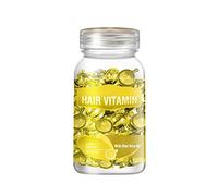 Hair Vitamin Serum Capsule,Hair Treatment Serum with Moroccan, Macadamia & Avocado Oil, Vitamins A/C/E Restores Dry Frizzy Hair, Argan Macadamia Avocado Oil for Hair (Aloe Vera Oil)