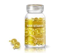 Hair Vitamin Serum Capsule,Hair Treatment Serum with Moroccan, Macadamia & Avocado Oil, Vitamins A/C/E Restores Dry Frizzy Hair, Argan Macadamia Avocado Oil for Hair (Moroccn Oil&Jojoba Oil)