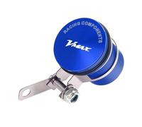 HAIR VMAX1200 Clutch Tank Cylinder Master Oil Cup Brake Fluid Reservoir For V-MAX VMAX 1200 1997-2006(Blue with LOGO)