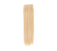 Hair Volume Insert with Double Clip, Synthetic Touping Aid for More Fullness at the Hairline Invisible Hairpiece for Volume Increasing, Lightweight Synthetic Hair Insert for Women