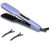 Hair Volumizer, Professional Rotating Heating Brush, with 8 Speed Temperature Control for Lasting Volume, LCD Display, for Fluffy Hair Styling, Suitable for All Hair Types