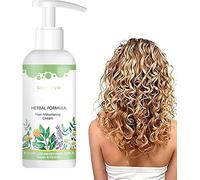 Hair-Volumizing Cream, New Curly Hair Volumizing Cream, Curl Hair Defining Cream, Anti Frizz Shiny Curls All Day Long (1pcs)