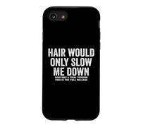 Hair Was A Trial Version This Is The Full Release Bald Humor Case for iPhone SE (2020) / 7/8