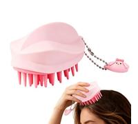 Hair Wash Brush Ergonomic Silicone Wet Dry Shower Massage Comb