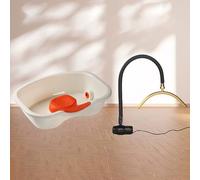 Hair Washing Tray for Sink at Home - Shampoo Basin with Neck Support - Tray Sink with Drain Hose for Elderly, Disabled, Pregnant