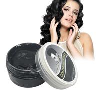 Hair Wax Colour, Black Hair Spray Temporary, Temporary Hair Dye, Temporary Hair Colour Instant Styling, Natural Hairstyle Color Pomade, Styling Hair Clays for Men, Women, Party, Cosplay, Christmas