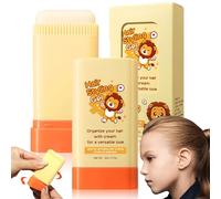 Hair Wax Stick, 2-in-1 Design with Built-in Comb, Hair Styling Products, Moisturizing & Non-Greasy, Long Lasting Quick Shaping, Easy to Use, Compact and Portable