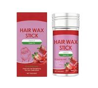 Hair Wax Stick - 3.46 Inch Styling Wax | Strawberry Scent Hair Wåx - Non-Greasy Anti-Frizz Hairs Wåx Stick for Women Men Kids Teens toddlė and All Family Members