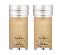 Hair Wax Stick Hair Wigs Edge Control Stick Pomade Broken Shaping Wax 2PCS