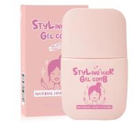 Hair Wax Stick with Comb for Kids, Edge Control Gel for Broken Hair, Non-Greasy Styling, Gentle Formula, Easy to Use