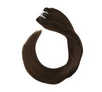 Hair Weft Human Real 14-24" Soft Extensions For Women 100G Sew In Easy To Use(18 inches,4)