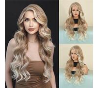 Hair Wigs Gradient Long Wave Wig With A Feminine Feel And A Large At The Waist(C)