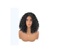 Hair Wigs Ladies' Medium sized Small Roll Wig Fluffy Daily Hair Cover