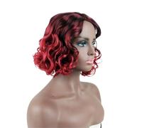 Hair Wigs Short Curly Hair Wig For Women, Natural Fluffy Small Roll Full Head Cover