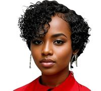 Hair Wigs Small Curly Short Hair Wig For Women, Naturally Fluffy And Slightly Divided For Daily Wear