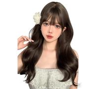 Hair Wigs Wig For Women With Long Hair, Large Wavy, Full Head Cover, Natural