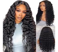 Hair Wigs Wig, Women's Long Curly Hair, Full Head Cover, Front Lace, Natural(XXXX-Large)