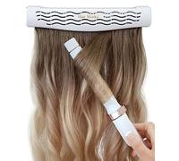 Hair Works 4-in-1 Hair Extension Style Caddy - Lightweight, Waterproof and Portable, This Hair Extension Holder Is Designed To Securely Hold Your Extensions While You Wash, Style, Pack and Store Them
