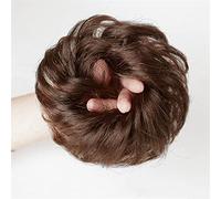 hair worn in a bun or coil Synthetic Hair Bun Chignon Extensions Hair Accessories Elastic Easy Scrunchie For Women bun(Y306)