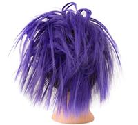 hair worn in a bun or coil Synthetic Tousled Updo Messy Bun Hair Pieces Hair Scrunchies Extensions with Elastic Band Ponytails Hair Extensions for Women bun(22)