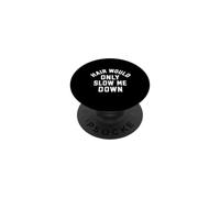 Hair Would Only Slow Me Down Bald Humor PopSockets Adhesive PopGrip