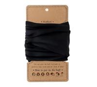 Hair Wrap - Elastic Non-Slip Sleep Headband, Hair Plopping Wrap for Curls | Moisture Lock Lining for Daily Night Sleep Sports Workout Yoga Travel Home Hotel Women Girls