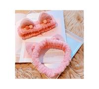 Hair Wrap for Makeup 1Pc Three-dimensional Plush Cat Ears Headband Ladies Face Wash Makeup Hairband Headgear Hair Accessories(5)