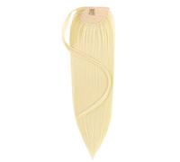 hair2heart Ponytail Hairpiece Synthetic Hair Ponytail, Colour #16 Straw Blonde