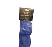 HairArt E-Z Hook-and-loop Rollers 82 mm Super Jumbo Blue - 2 Pack
