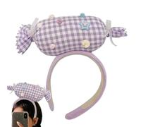Hairband for Girl | 3D Candy Sweet Hairband for Girl,Comfortable Festive Headgear Bands for Costume Outfit Birthday Halloween Christmas Party Fashion Friends Gathering