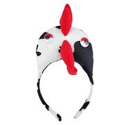 Hairband, Funny Photo Booth Cartoon Rooster Headband, Party Headpiece, Cute Padded, Threedimensional fl, One Size