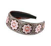 Hairband - Hair Bands For Women | Boho Headbands For Women | Cute Girls Hairband | Floral Embroidered Head Bands | Vintage Ethnic Style Headpiece, Girls Hair Accessories For Most Hairstyles