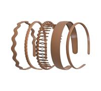 Hairband, Versatile Application, 5 Pieces, Headbands With Teeth, Non-Slip Hair Headband, Travel-Friendly, For Women, Washing, Makeup, Yoga, Adults