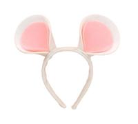 Hairband Womens, Felt Mouse Ear Hairhoop Cartoon Ear Headband Cosplay Costume Christmas Party Lovely Headdress Adult Kids Funny Headpiece