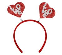 Hairband Womens, Valentines Day Party Hairband Lovely Holiday Hairhoop Red Headband Hairhoop for Women Girls Festival Hair Accs