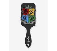 Hairbrush with 3D Silicone Appliqué of the 4 HARRY POTTER® Houses black