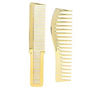 Haircut Comb Rounded Teeth Heavy Design for Beautiful Hairstyles Easy to Carry Valentine's Day & Graduation Ceremonies Hairstyling Comb (#1) (#2)