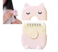 Haircut -Cut Razor Comb - BAMS Stainless Steel Cutting Tool | 2 in 1 Double Sided Razor Combute-For Women Haircut, Fork Spikes for Adults pe