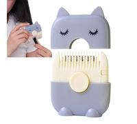 Haircut -Cut Razor Comb - BAMS Stainless Steel Cutting Tool | 2 in 1 Double Sided Razor Combute-For Women Haircut, Fork Spikes for Adults pe