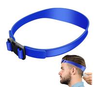 Haircut Instructions - Curved Soft Silicone Haircut Bands | 50g Neck Shaving Stencil | 24.8 Inch Self Hair Cutting Tools, Ideal for Creating Guidelines for Fading Hair