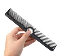 Haircutting Combs,8 Inch Barber Finger Spin Comb - Rotatable Styling Cutting Tool - for Thick Fine Curly Straight Hair Stylists Women Men Adults Home Salon Barbershop
