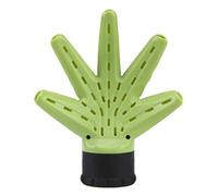 Hairdress Hand Shape Hair Blow Dryer Diffuser Universal Blower Cover Green