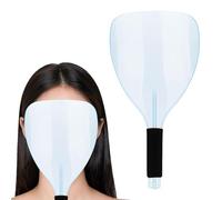Hairdresser Bangs Baffle Professional Visor, Bang Baffle Salon Face Protection Glasses, Lightweight Transparent Hairdressing Salon Tools for Home Hairdressing Salon