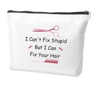 Hairdresser Cosmetic Bag for Women Hairdresser Gift Best Hairdresser Gifts Thank You Gift for Hairdresser