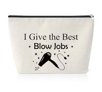 Hairdresser Gift Makeup Bag Hair Stylist Appreciation Gifts Hair Dresser Gift Cosmetology Graduation Gift for Girl Hair Stylist Salon Birthday Inspirational Gift for Hairdresser Cosmetic Bag