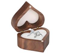 Hairdressing Box - Holder For Earrings And Jewelry Display Box | Heart Shaped Ring Box For Romantic Moments, Women And Girlfriend At Valentine Day Wedding Party